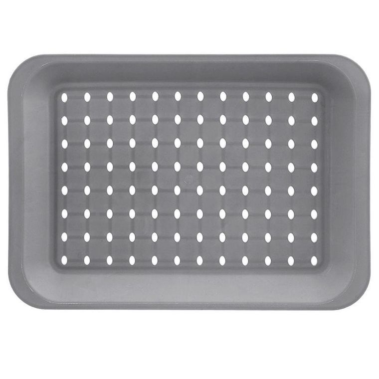 Orion, taca kuchenna do serwowania, szara, 33-23 cm