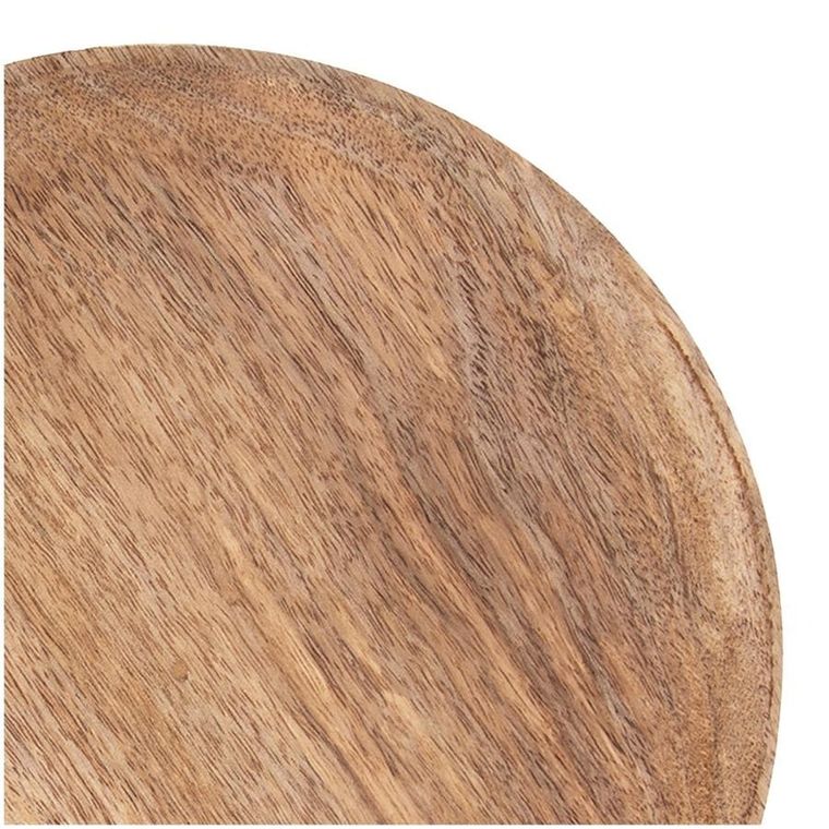 Orion, talerz do serwowania drewniany, mango, 20 cm