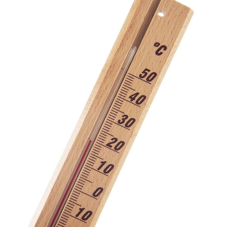 Orion, termometr uniwersalny, drewniany, 20 cm