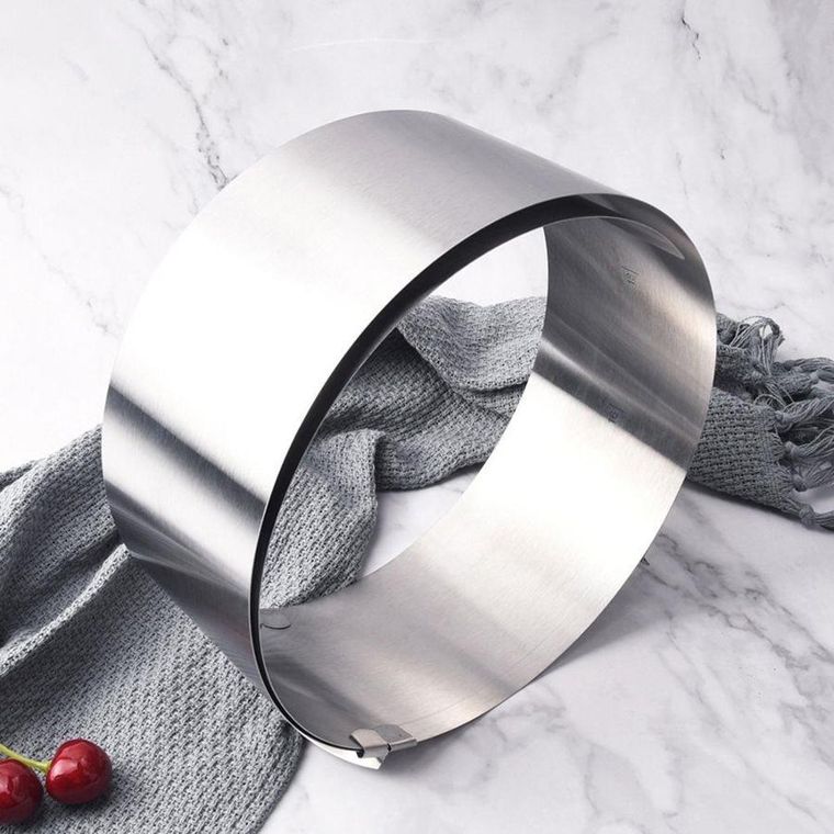 Orion, tortownica regulowana, okrągła stalowa, 16-30 cm