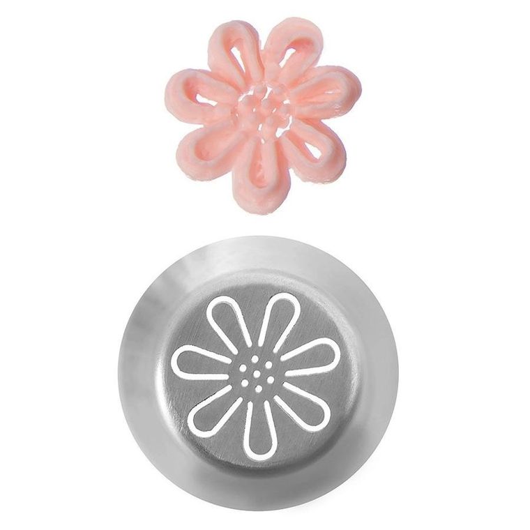 Orion, tylka do dekoracji, stalowa, kwiatek