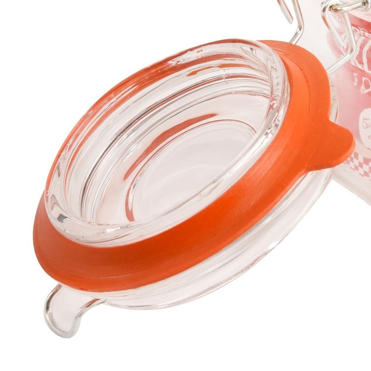 Orion, uszczelka silikonowa do słoików z klipsem, 9,3 cm, 6 szt.