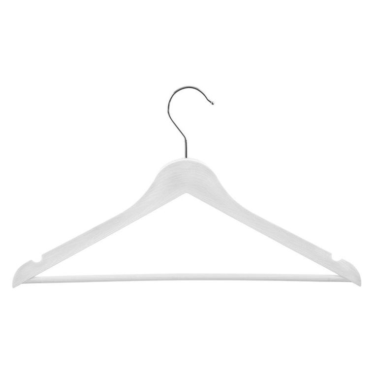 Orion, wieszaki na ubrania, białe obrotowe, 42,5-24 cm, 3 szt.