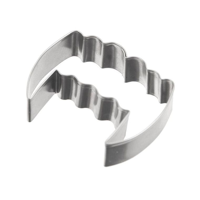 Orion, wykrawacz cukierniczy stalowy, zęby wampira, 5.5 cm