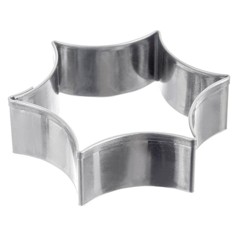 Orion, wykrawacz do ciastek, stalowy, gwiazdka, 5.5 cm