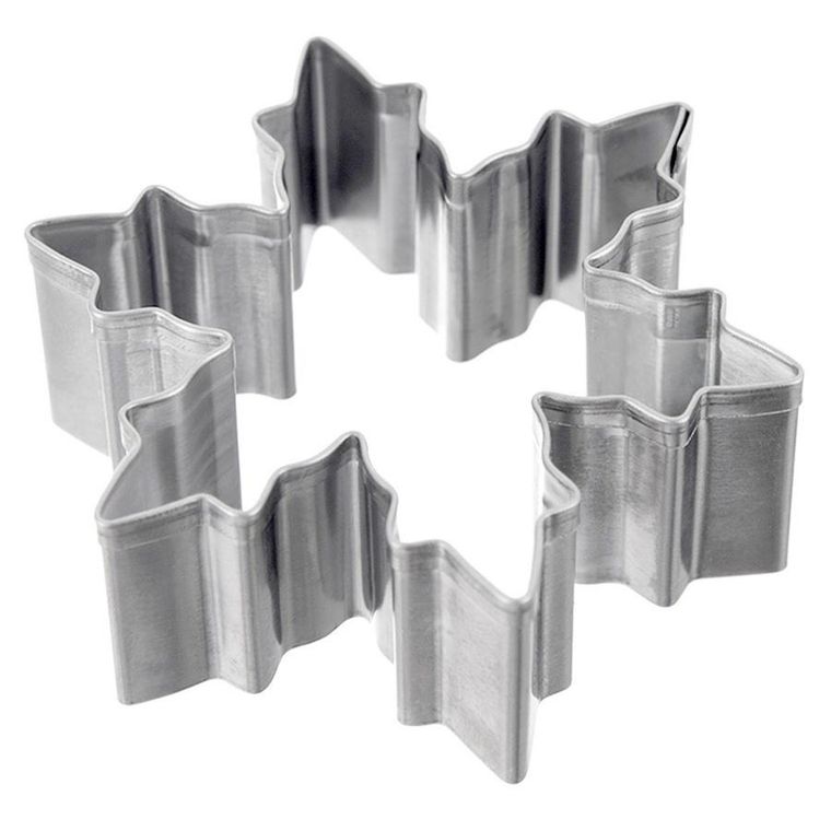 Orion, wykrawacz do ciastek, stalowy, płatek śniegu, 5.5 cm