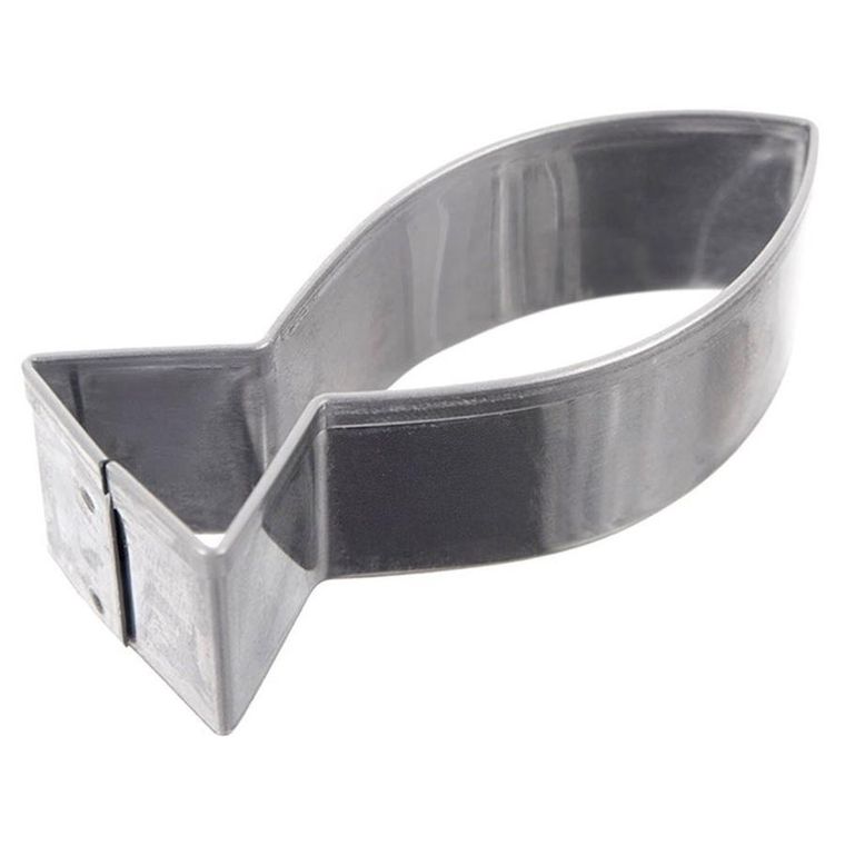 Orion, wykrawacz do ciastek, stalowy, ryba, 5 cm