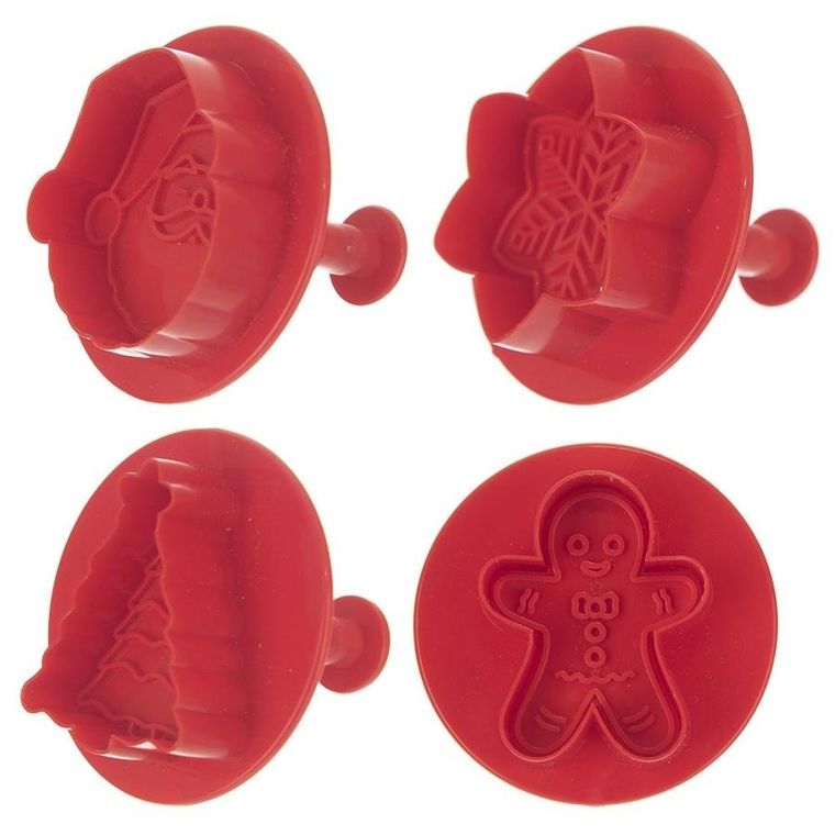 Orion, wykrawacze do ciastek, Boże Narodzenie, 4 szt.