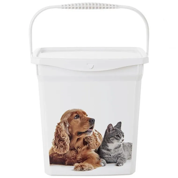 Orion, zamykany pojemnik na karmę dla zwierząt, z uchwytem, 6 l