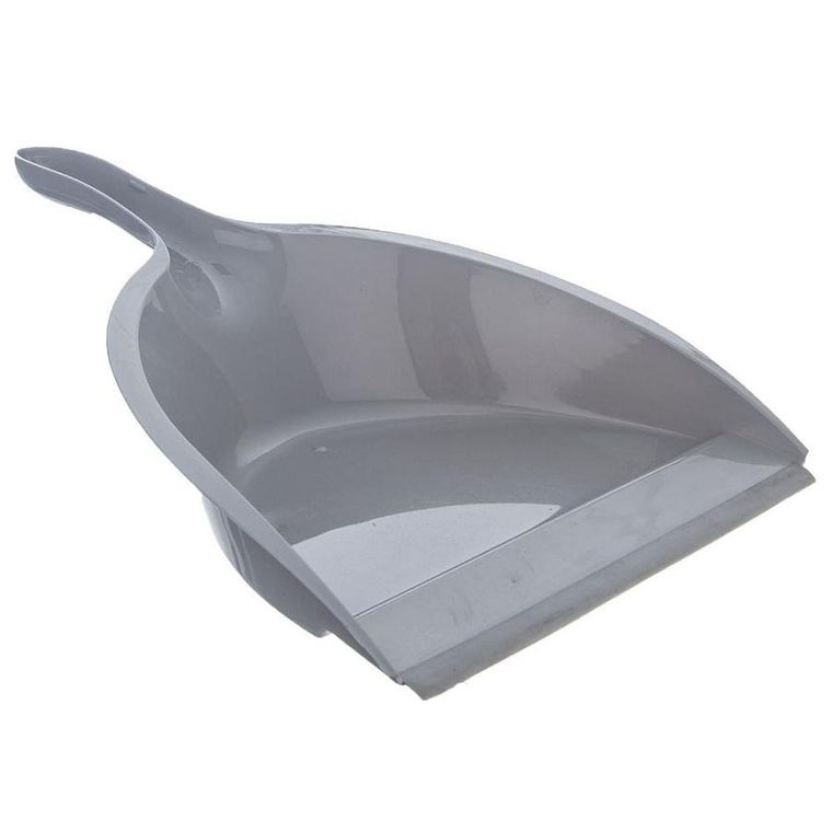 Orion, zmiotka z szufelką z gumą, szara bambusowa