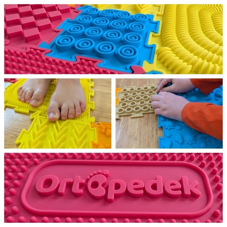 Ortopedek, maty sensoryczne, 15 elementów