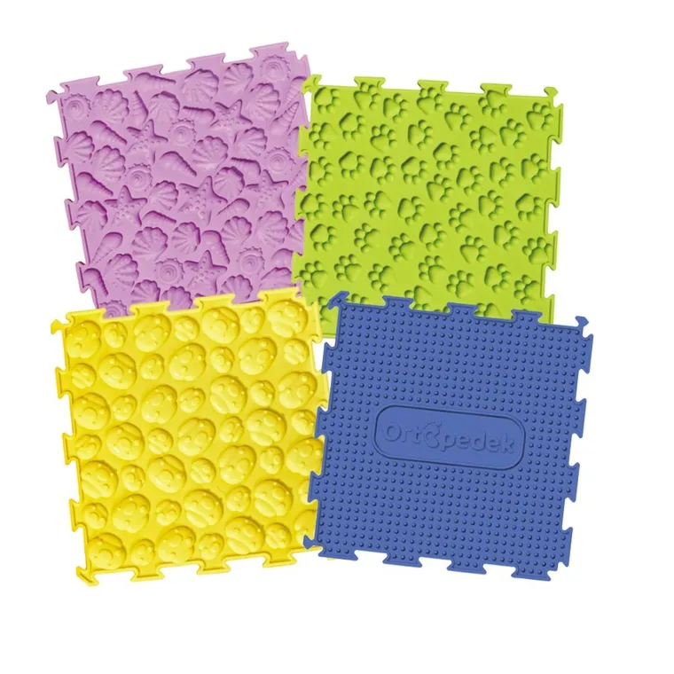 Ortopedek, maty sensoryczne, 4 elementy