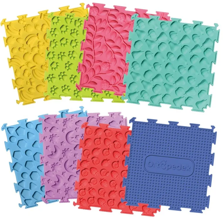 Ortopedek, maty sensoryczne, 8 elementów