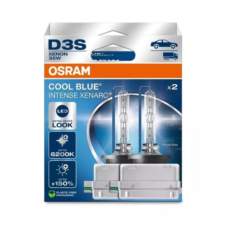 Osram, żarówka ksenonowa, Xenarc Cool Blue Intense Next Gen, D3S, 35W, 2 szt.