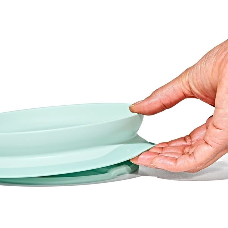 OXO, talerzyk z silikonową przyssawką, Opal