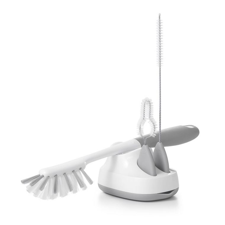 OXO, zestaw do czyszczenia butelek, grey