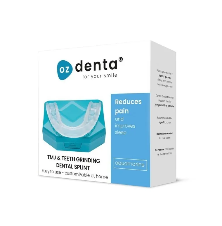 OzDent, szyna przeciw ścieraniu zębów na bruksizm, 2 szt.