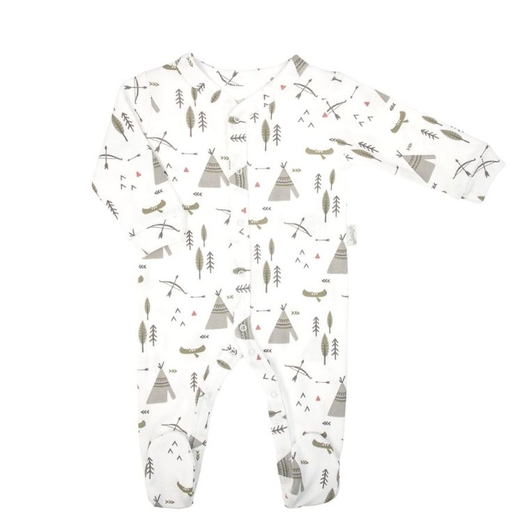 Pajac chłopięcy, biały, Nicol