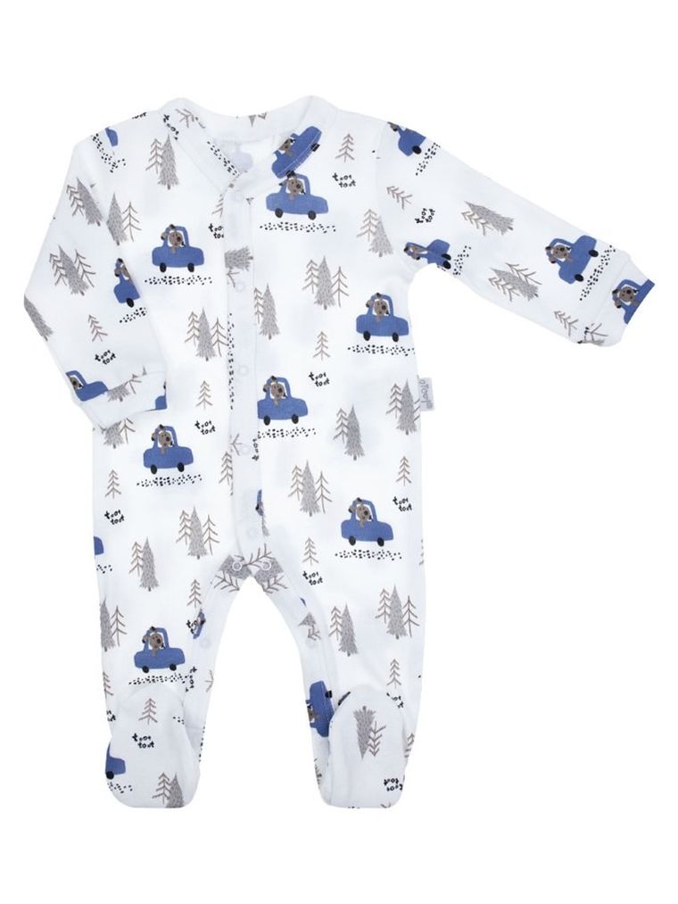 Pajac chłopięcy, biały, Nicol