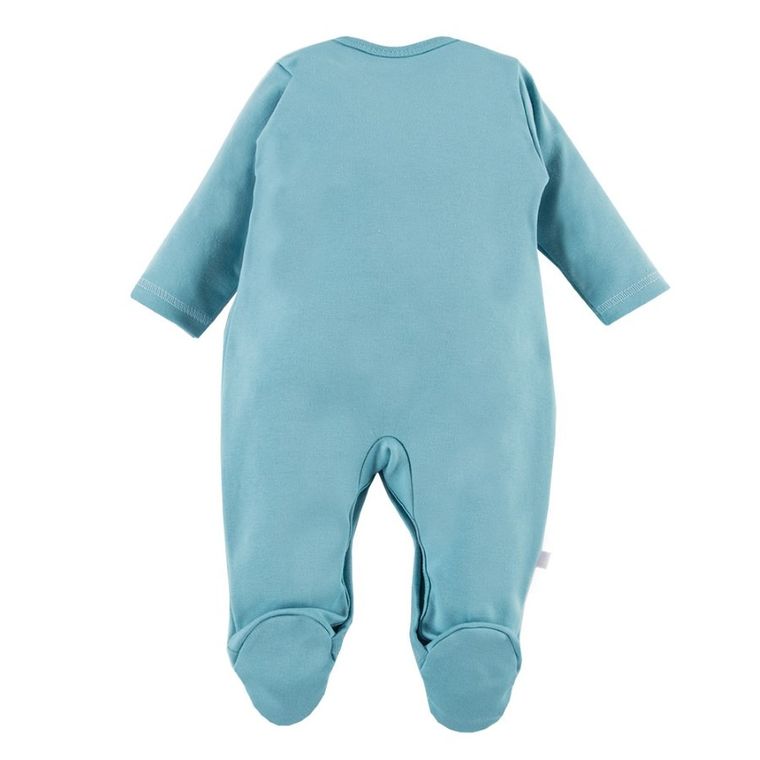 Pajac chłopięcy, niebieski, Here comes the sun, Eevi