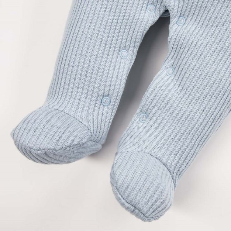 Pajac chłopięcy, prążkowany, niebieski, Eevi