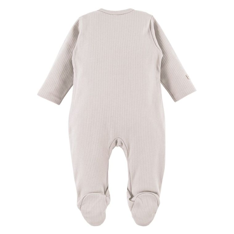 Pajac dziecięcy, prążkowany, beżowy, Eevi