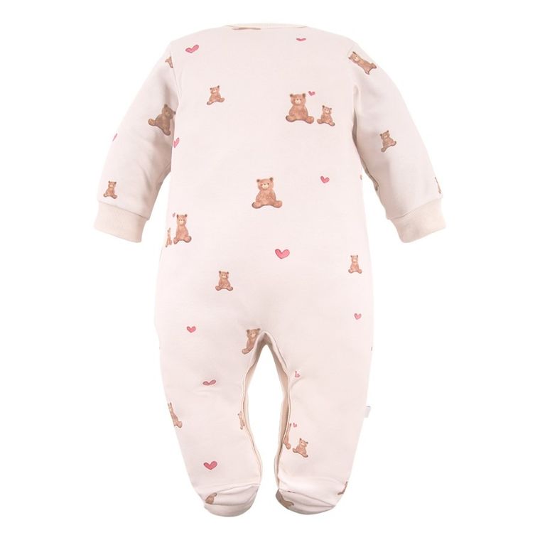 Pajac dziewczęcy, ecru, Eevi