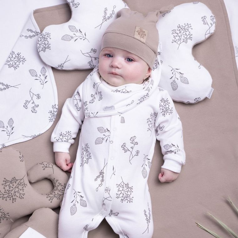 Pajac dziewczęcy, ecru, Nicol