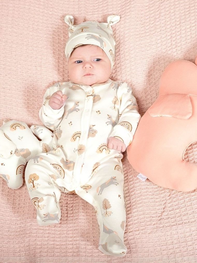 Pajac dziewczęcy, ecru, Nicol