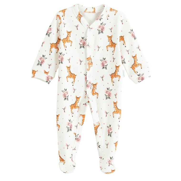 Pajac dziewczęcy, ecru, Nicol