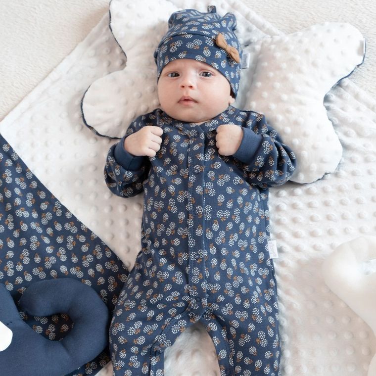 Pajac dziewczęcy, granatowy, Nicol