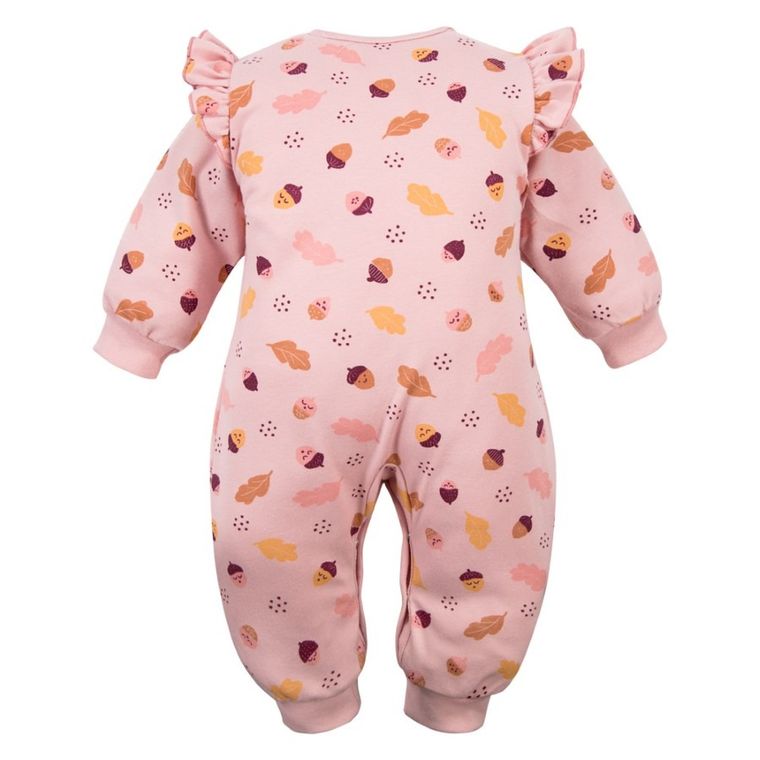 Pajac dziewczęcy, różowy, Eevi