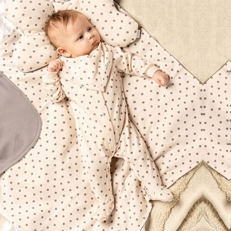 Pajac dziewczęcy, różowy, Nicol