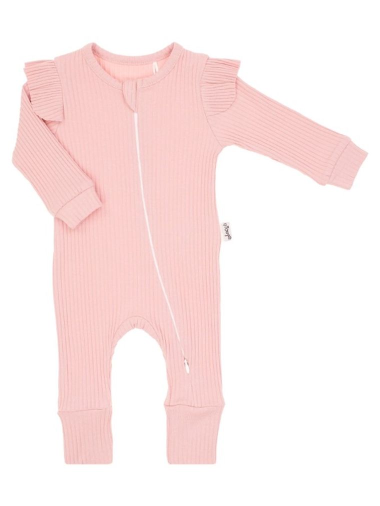 Pajac dziewczęcy, różowy, Nicol