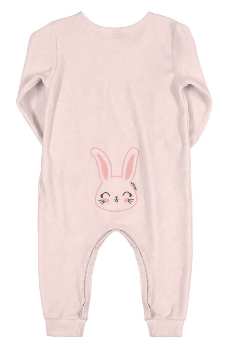 Pajac dziewczęcy, różowy, Up Baby