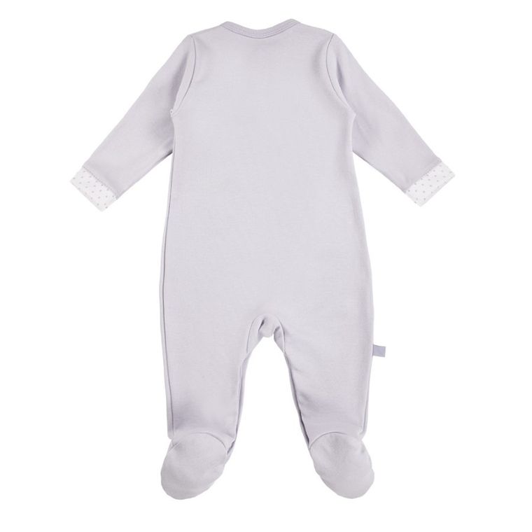 Pajac niemowlęcy, szary, owieczka, Eevi