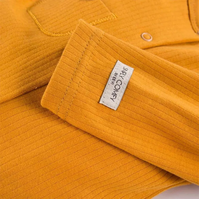 Pajac niemowlęcy, żółty, Eevi