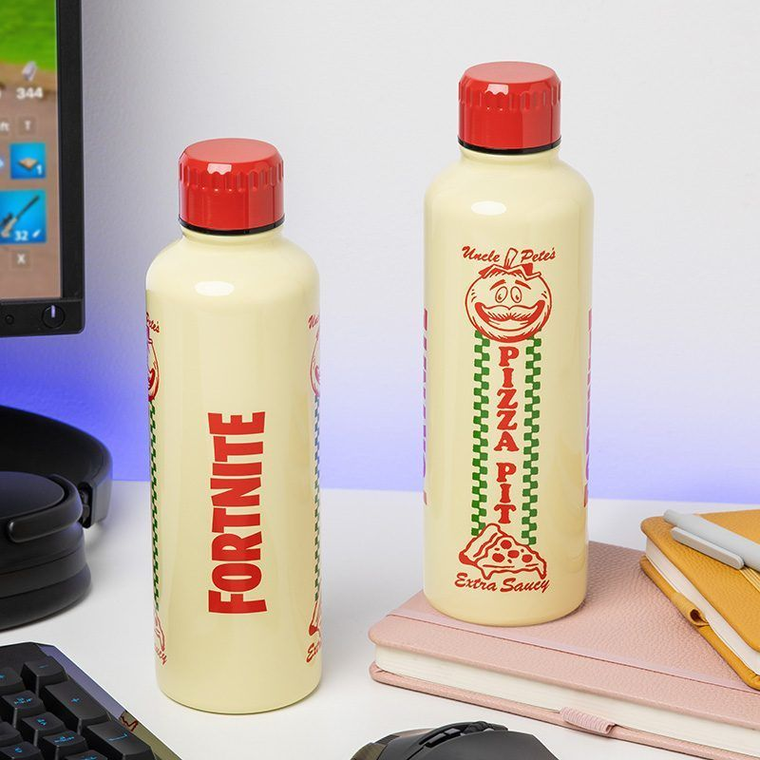 Paladone, Fortnite, metalowa butelka, 500 ml