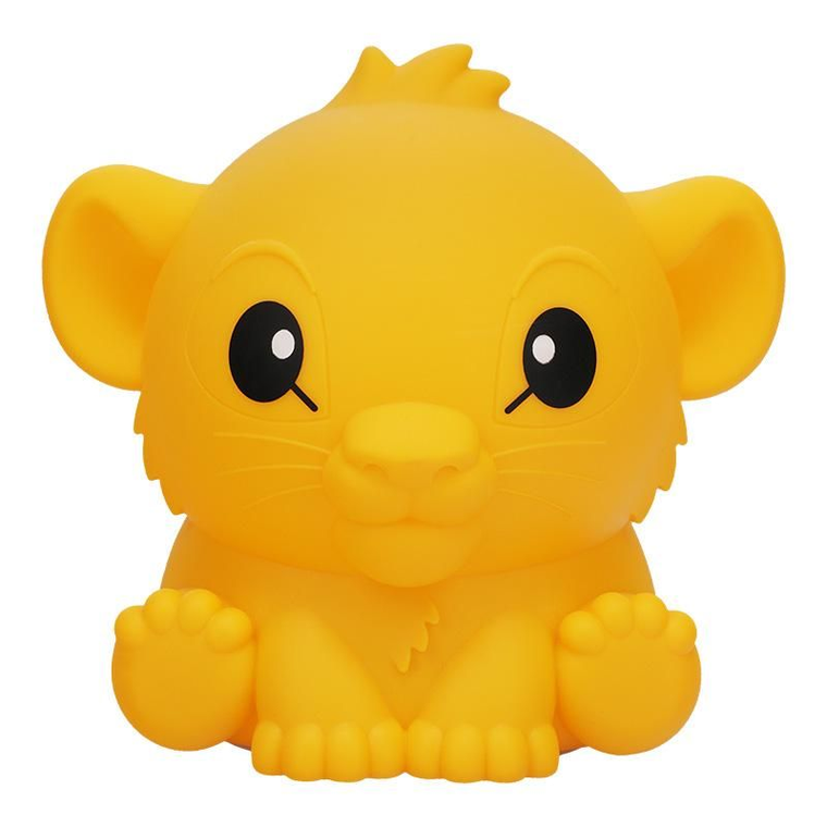 Paladone, Król Lew, Simba SquishyGlo, lampka nocna, silikonowa, 15 cm