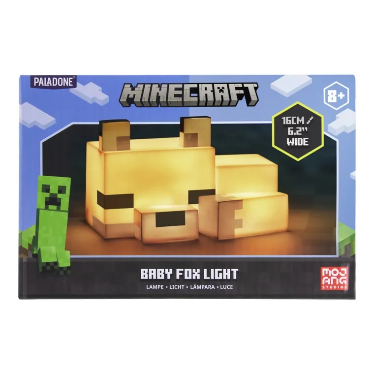 Paladone, Minecraft, Fox, lampka nocna
