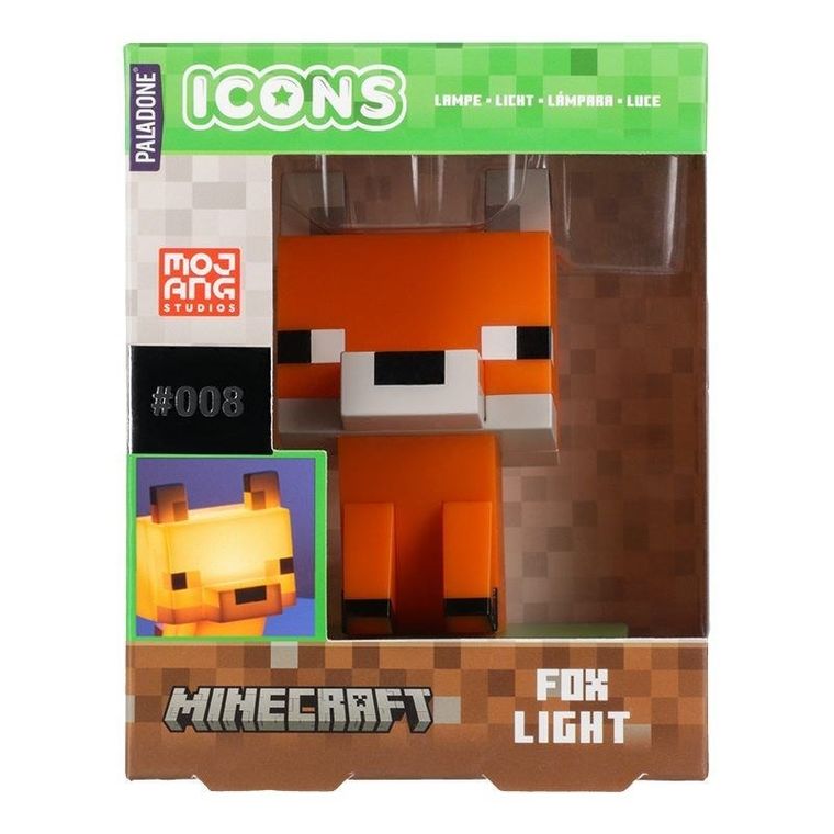 Paladone, Minecraft, Lis, lampka, 11 cm