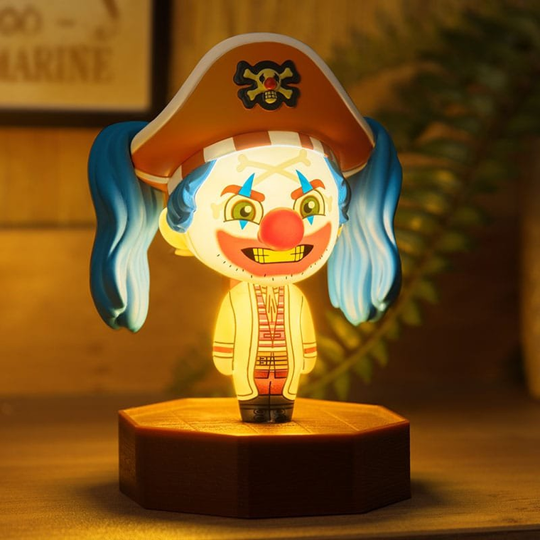 Paladone, One Piece, Buggy, lampka nocna, figurka, 12 cm