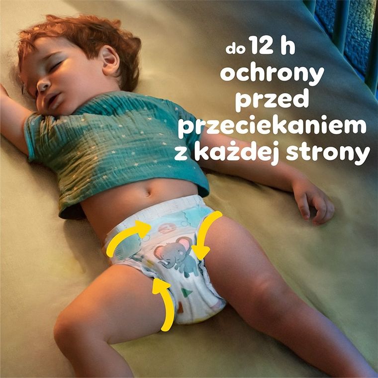 Pampers, Active Baby, pieluchy jednorazowe, rozmiar 4, 9-14 kg, 46 szt.