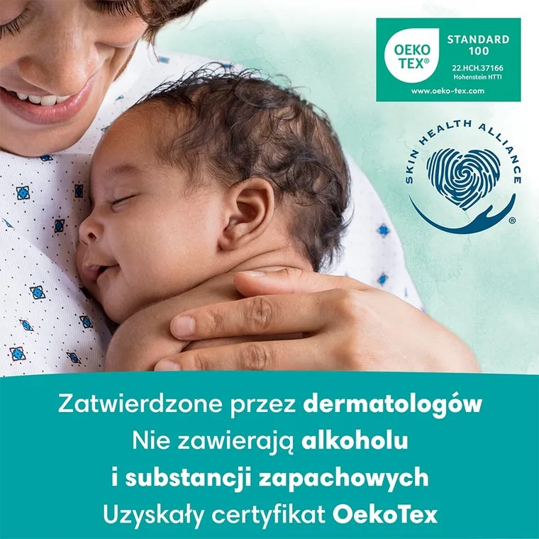 Pampers, Harmonie, Aqua, chusteczki nawilżane, 48 szt.