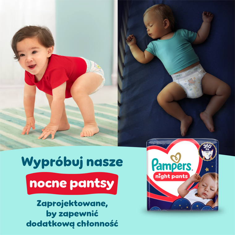 Pampers, Premium Care, pieluchomajtki, rozmiar 6, 13-19kg, 72 szt.