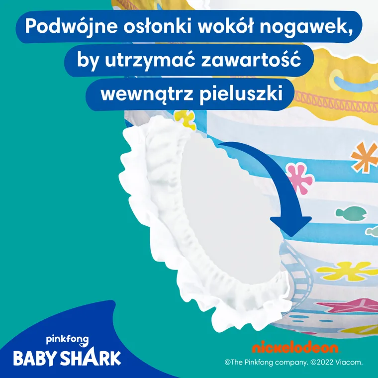 Pampers, Splashers, pieluchy jednorazowe do pływania, rozmiar 3-4, 6-11 kg, 12 szt.