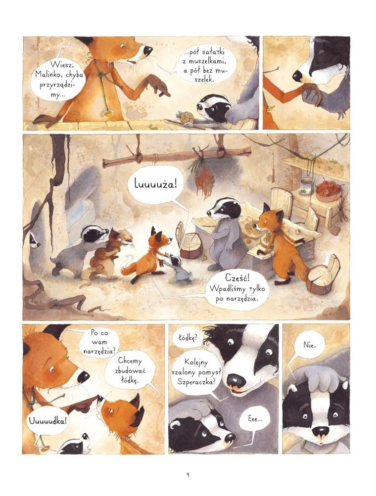 Pan Borsuk i pani Lisica. Tom 3. Ale załoga!