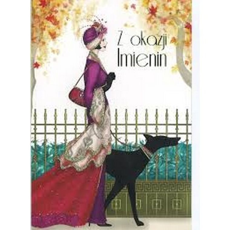 Pan Dragon, karnet okazyjny B6 z kopertą, zdobiony, Hm-200