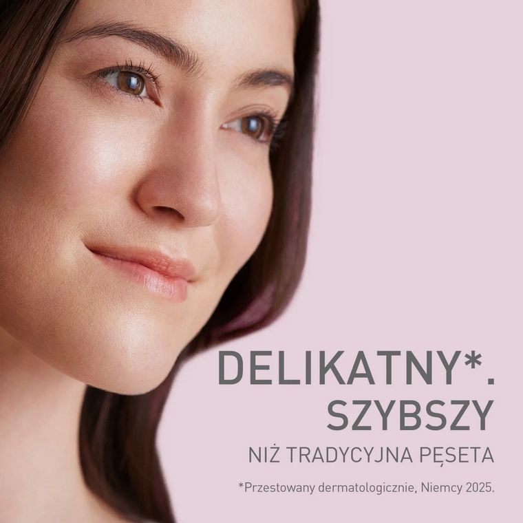 Panasonic, ES-EF10-V503, depilator akumulatorowy do brwi i twarzy, biały