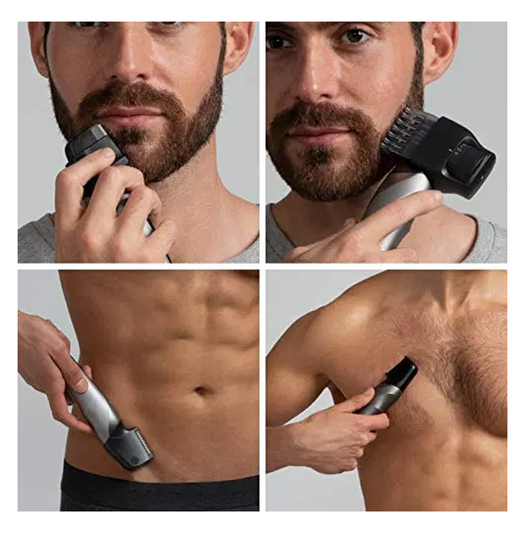 Panasonic, trymer akumulatorowy do brody i ciała i-SHAPER ER-GY60-H503, szary